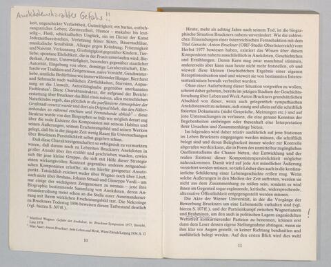 Bruckner Originalausgabe