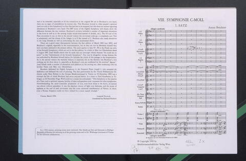 Bruckner, Anton: Symphonie Nr.8 c-Moll, Fassung 1890