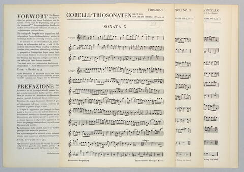 Corelli, Arcangelo: Triosonaten op.3,10-12
