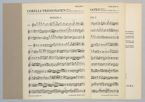 Corelli, Arcangelo: Triosonaten op.3,1-3