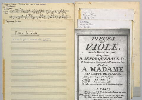 Forqueray, Antoine: Pieces de viole (Suite 1-5)