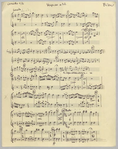 Biber, Heinrich Ignaz Franz: Vesperae à 32 (1674)
