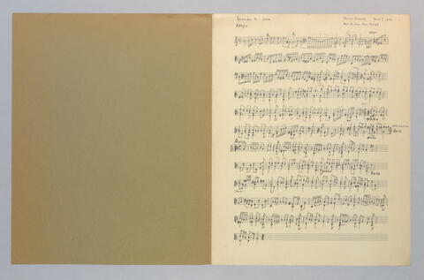 Schenck, Johann: Sonata 4. Solo. Ex Man 16598 Nat.Bib. Wien, 6 Sonaten Josef I. zugeeignet, 3 Son. Gambe und Bc, 3 Gambe solo