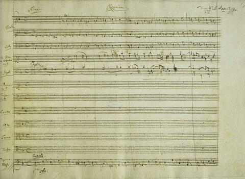 Mozart, Wolfgang Amadeus: Requiem KV626 - Public Domain - https://commons.wikimedia.org/w/index.php?curid=853665