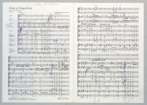 Mozart, Wolfgang Amadeus: Dixit et Magnificat KV193 (186g)