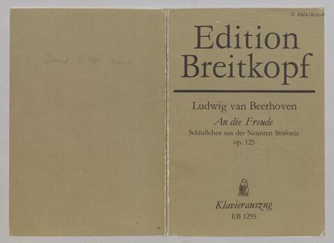 An die Freude KA