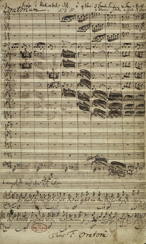 Bach, J.S. - Weihnachtsoratorium BSV248 - Staatsbibliothek zu Berlin, Musikabteilung (Mus.ms. Bach P 32) (Staatsbibliothek Berlin), Public Domain, https://commons.wikimedia.org/w/index.php?curid=9478165