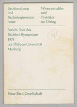 Bachforschung