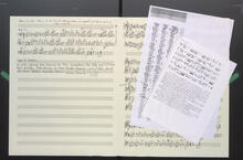 Strauss, Johann (Vater): "Radetzky-Marsch" op.228: handgeschriebene Orchesterstimmen