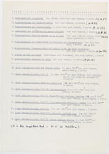 Inhaltsverzeichnis Montagsveranstaltung Nikolaus Harnoncourt, Historische Aufführungspraxis, Mozarteum Salzburg 1981/82 - 18 Termine