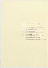 Inhaltsverzeichnis Dienstagsveranstaltung Nikolaus Harnoncourt, Grundlagen der Musik: Intonation, Artikulation, Mozarteum Salzburg 1983/84 - 10 Termine