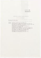 Dienstagsveranstaltung Nikolaus Harnoncourt, Grundlagen der Musik: Vorschläge