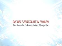 Die Welt zerstaubt in Funken - Das filmische Dokument einer Chorprobe