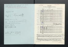 Brahms, Johannes: Doppelkonzert für Violine, Violoncello und Orchester a-Moll op.102