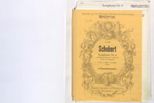 Schubert, Franz: Symphonie Nr.7 C-Dur D944 (seit 1978 nach Deutsch-Verzeichnis Symphonie Nr.8)