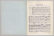 Bach, Johann Sebastian: Kantate Nr.170 "Vergnügte Ruhʹ, beliebte Seelenlust"  zum 6.Sonntag nach Trinitatis (Dominica 6 post Trinitatis) BWV170