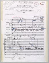 Schubert, Franz: Offertorien D223