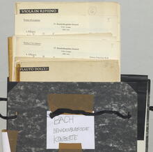 Bach, Johann Sebastian: Brandenburgisches Konzert Nr.4 G-Dur BWV1049