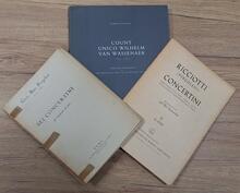 [Pergolesi, Giovanni Battista ?], [Ricciotti, Carlo?], [Wassenaer, Unico Wilhelm van]: 6 Concertini für Streicher