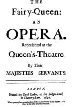 Purcell, Henry: The Fairy-Queen - Public Domain, https://commons.wikimedia.org/w/index.php?curid=534712