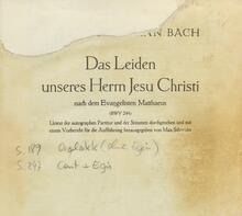 Matthäus Passion 1994