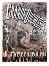 Offenbach, Jacques: La Grand-duchesse de Gerolstein - nach Jules Chéret - Public Domain, https://commons.wikimedia.org/w/index.php?curid=5465215